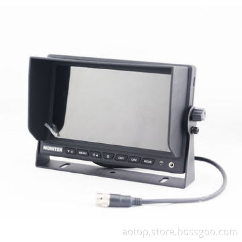Car Rear View LED Monitor with OSD Menu, Remoter Control, Multiple Languages